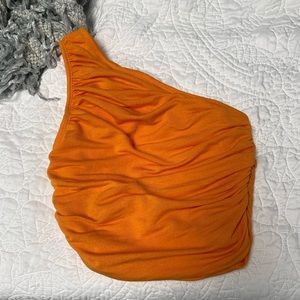 One shoulder top from shein